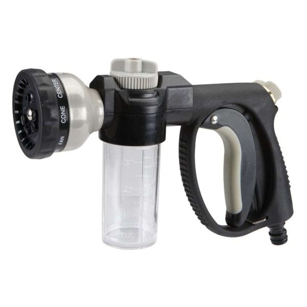 Spray Nozzle with Built-In Soap Dispenser