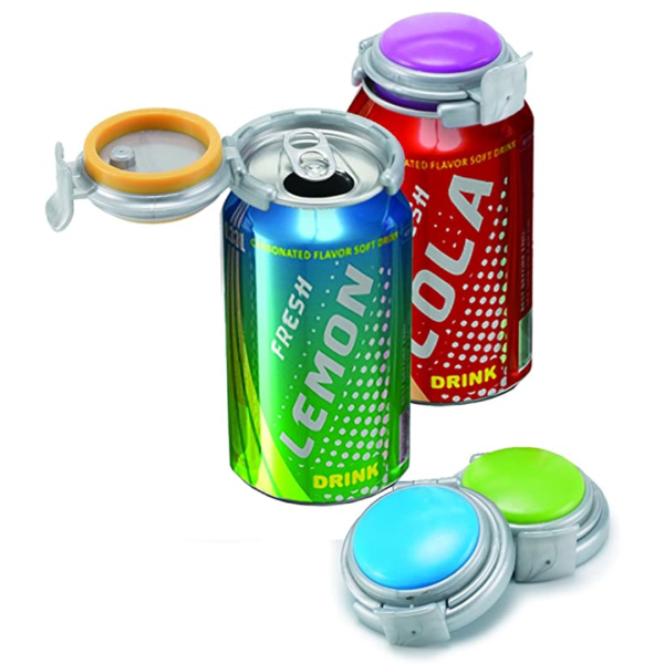 Fizz-Keeper Can Cover & Vacuum Seal  | Pack of 3