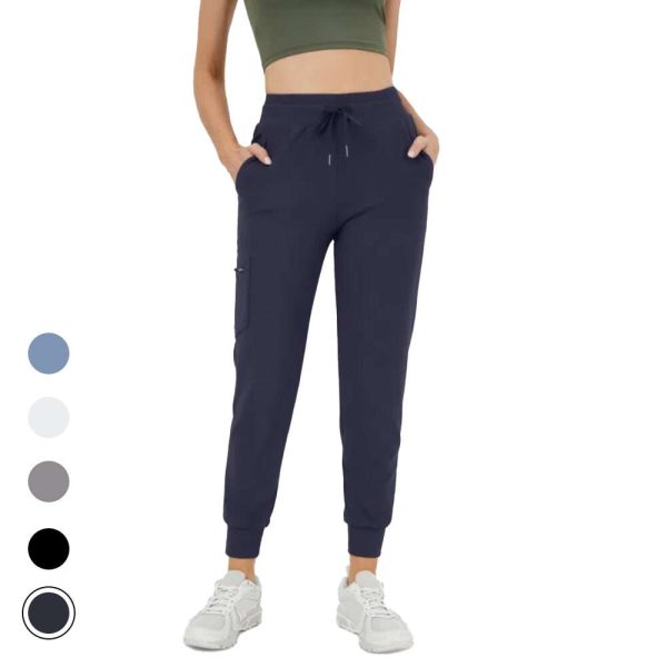 Pet Hair Resistant Drawstring Cargo Joggers