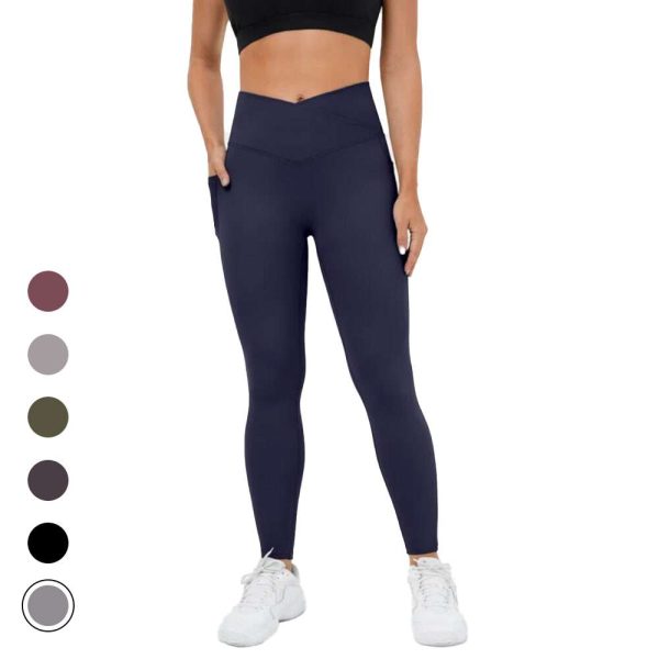 Pet Hair Resistant Fleece Crossover Leggings