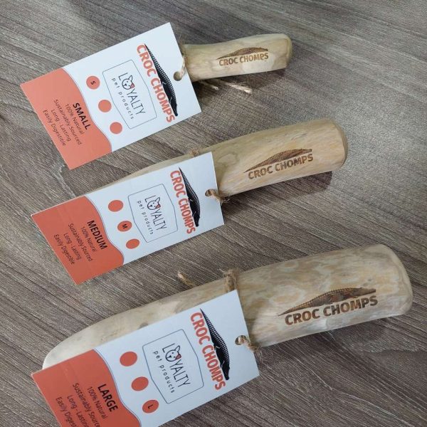 Croc Chomps Dog Chews- 100% Natural