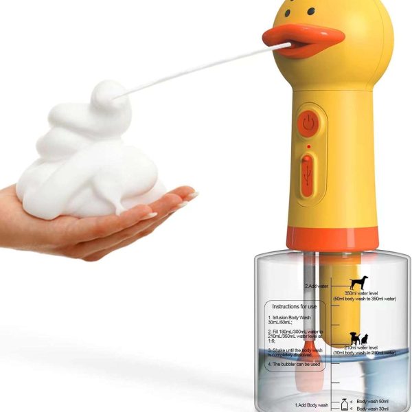 Electric Duck Shampoo Frother Foamer