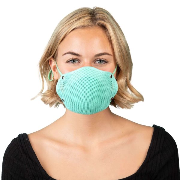 Fog-Proof Hair-Resistant Washable Mask with 10 Filters