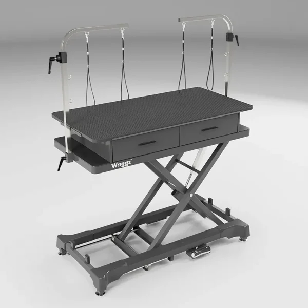 Waggz Store-Range XL 52” Black Electric Dog Grooming Table